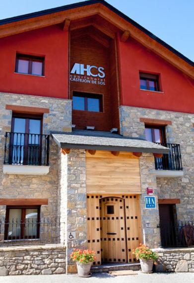 Apartahotel Castejón de Sos Dış mekan fotoğraf